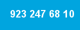 923 247 68 10 923 247 68 10